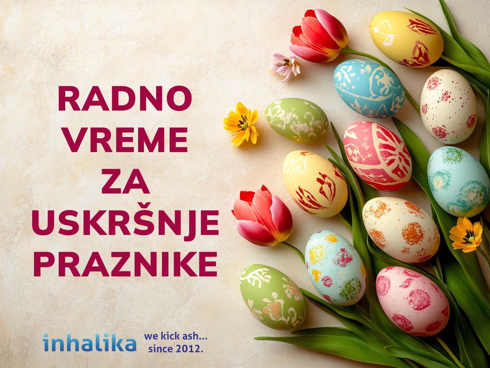 Radno vreme za Uskrs 2026.